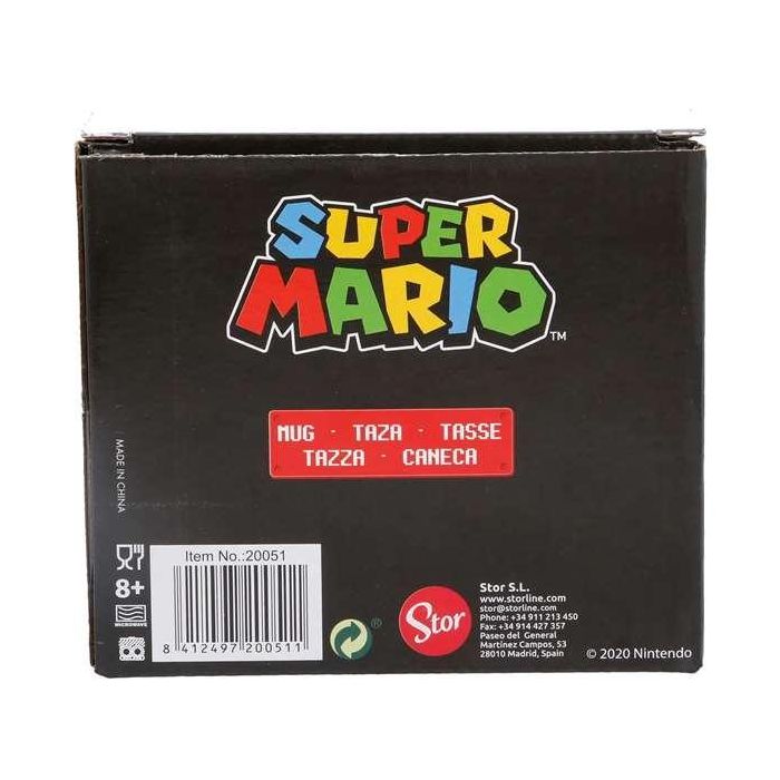 Taza ceramica super mario en caja regalo 325 ml - modelos surtidos 3 Taza ceramica super mario en caja regalo 325 ml - modelos surtidos 3