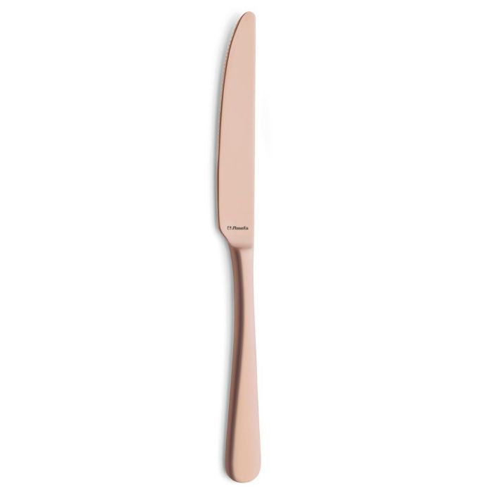 Amefa Austin Cobre Cuchillo de Mesa Acero Inoxidable Set de 12 unidades 23,5 cm Mate Apto Lavavajillas 0 Amefa Austin Cobre Cuchillo de Mesa Acero Inoxidable Set de 12 unidades 23,5 cm Mate Apto Lavavajillas 0