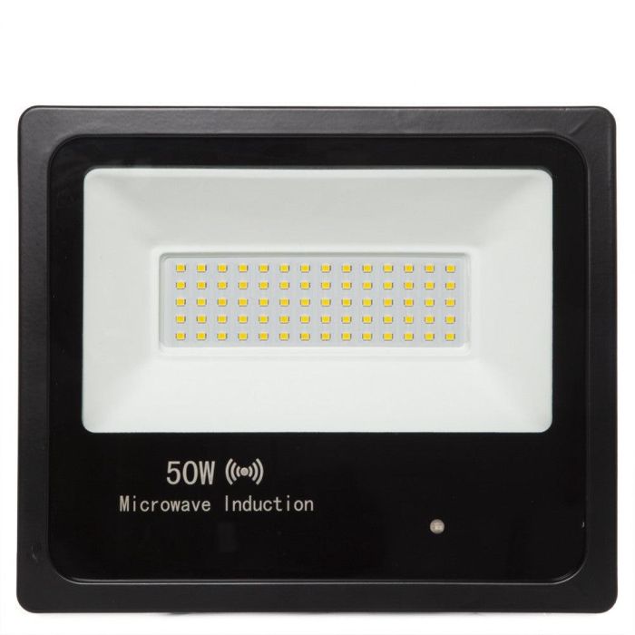 Foco Proyector LED 50W 6.000Lm 6000ºK IP65 Detector Movimiento Integrado 40.000H [1916-NS-HVFL50W-L-CW] 1