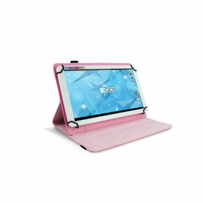 Funda para Tablet Universal 3GO CSGT19 10.1" Rosa 2 Funda para Tablet Universal 3GO CSGT19 10.1" Rosa 2
