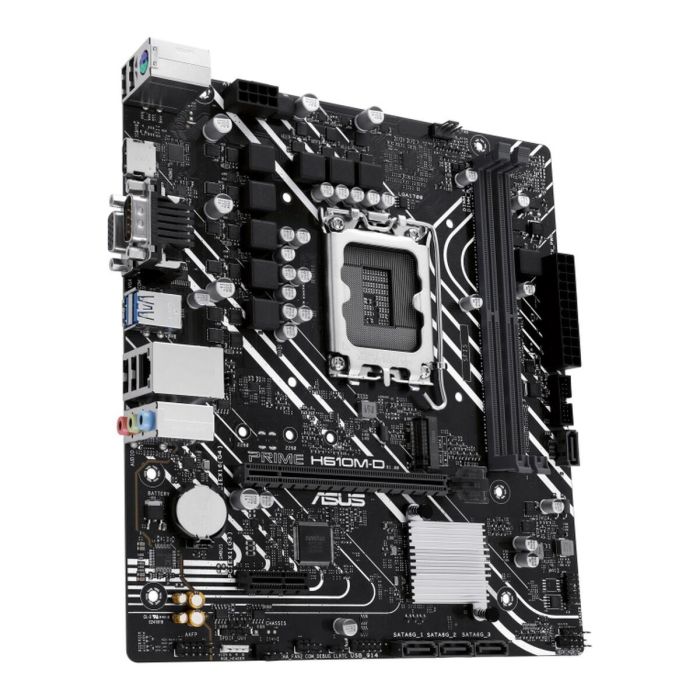 Placa Base Asus PRIME H610M-D H610 LGA 1700 12 Placa Base Asus PRIME H610M-D H610 LGA 1700 12