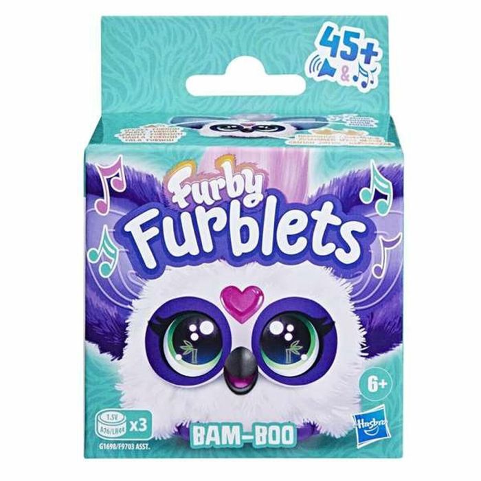 Furby furblets peluche musical 12 cm con más de 45 sonidos y canciones ¡interactúan con furby! 2 Furby furblets peluche musical 12 cm con más de 45 sonidos y canciones ¡interactúan con furby! 2