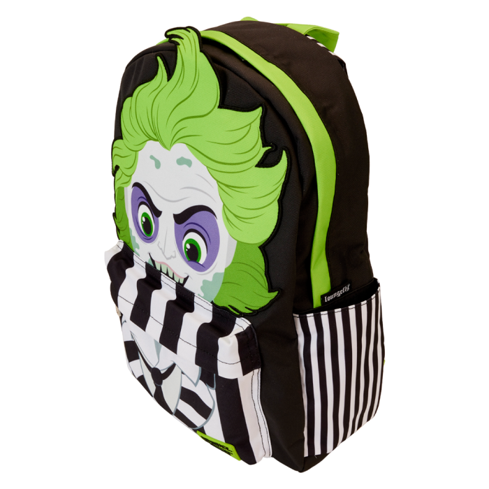 Mochila nylon Beetlejuice Loungefly 43cm 3