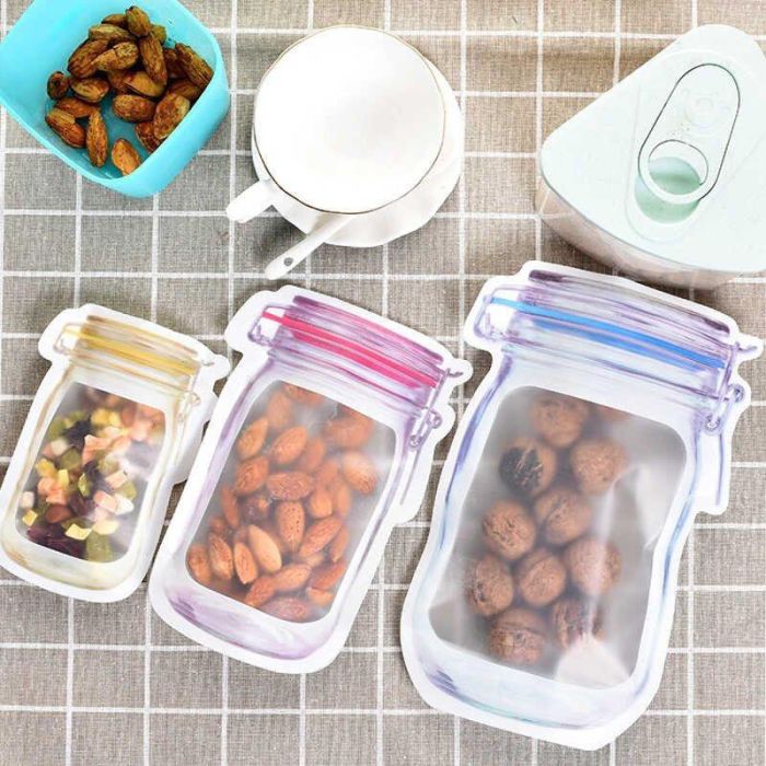 Set de 4 bolsas reutilizables para alimentos Quttin 10.5x32 cm (36 Cajas) 15 Set de 4 bolsas reutilizables para alimentos Quttin 10.5x32 cm (36 Cajas) 15