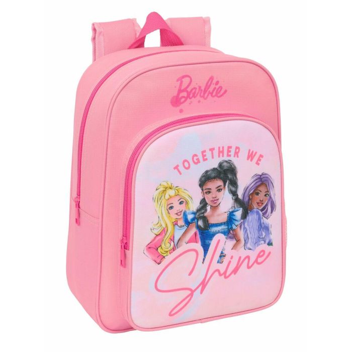 Safta Mochila Infantil Adaptable a Carro Barbie 26x34x11cm 5 Safta Mochila Infantil Adaptable a Carro Barbie 26x34x11cm 5