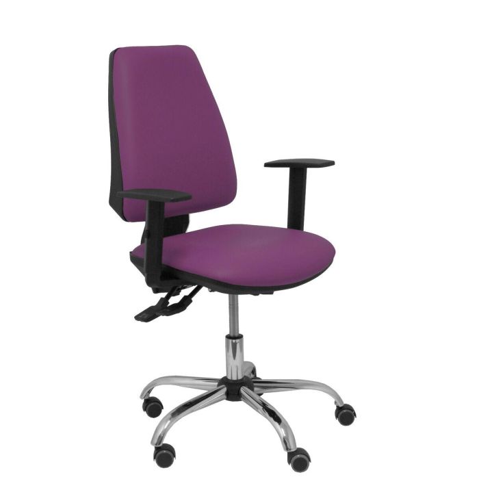 PIQUERAS Y CRESPO Silla Elche S 24 horas similpiel morado PIQUERAS Y CRESPO Silla Elche S 24 horas similpiel morado