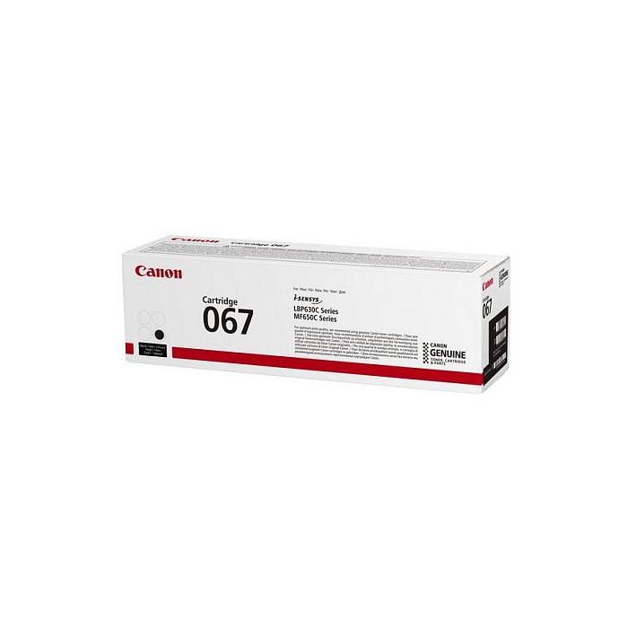 Canon Toner Negro 067Bk para i-Sensys LBP 630C Series, MF 650C Series 2