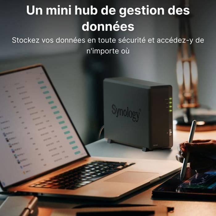 Synology DiskStation DS124 servidor de almacenamiento NAS Escritorio Realtek RTD1619B 1 GB DDR4 DiskStation Manager Negro 3 Synology DiskStation DS124 servidor de almacenamiento NAS Escritorio Realtek RTD1619B 1 GB DDR4 DiskStation Manager Negro 3
