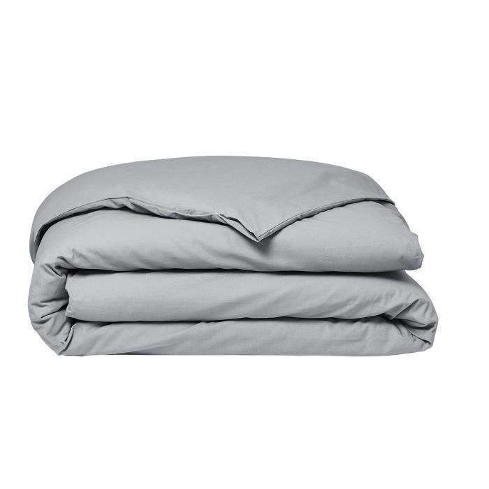 Hoy esencial de chupada - 140 x 200 cm - 1 persona - 100% une algodón - acero 2 Hoy esencial de chupada - 140 x 200 cm - 1 persona - 100% une algodón - acero 2