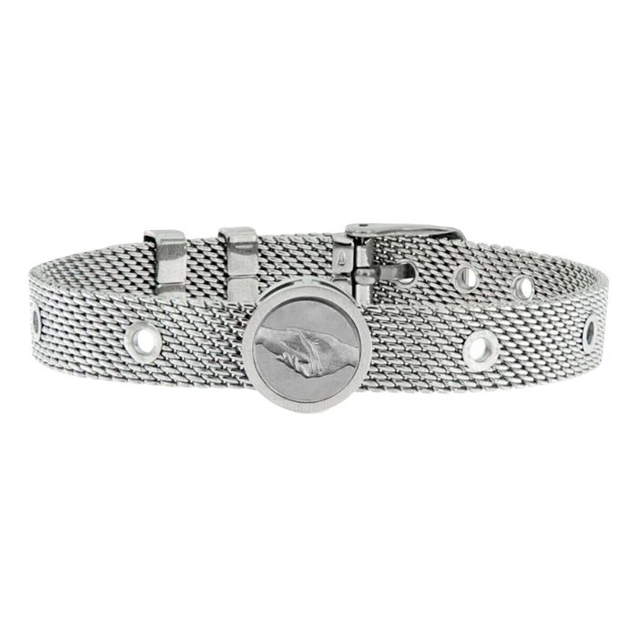 Pulsera Unisex Unselfish Talent Jewels TJA-5-01-03-1-235 Plateado 0 Pulsera Unisex Unselfish Talent Jewels TJA-5-01-03-1-235 Plateado 0