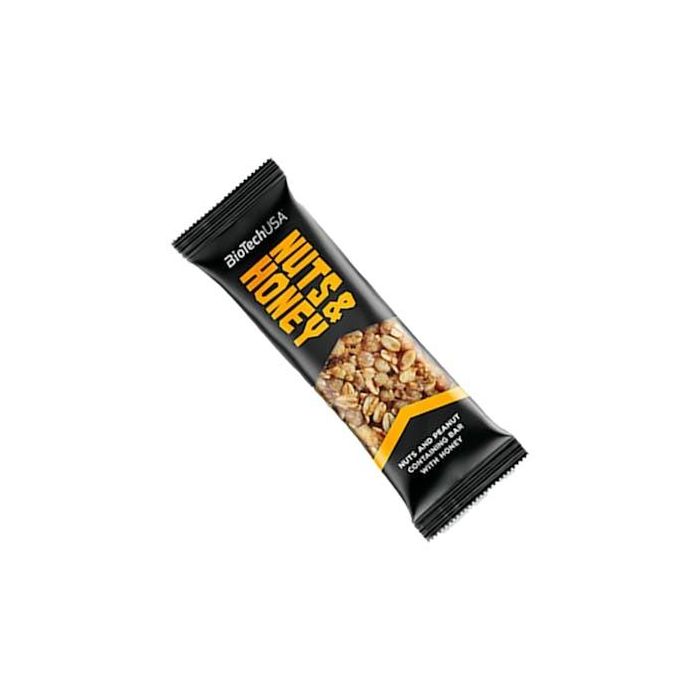 BIOTECHUSA Nueces-Cacahuete Con Miel 28*35G