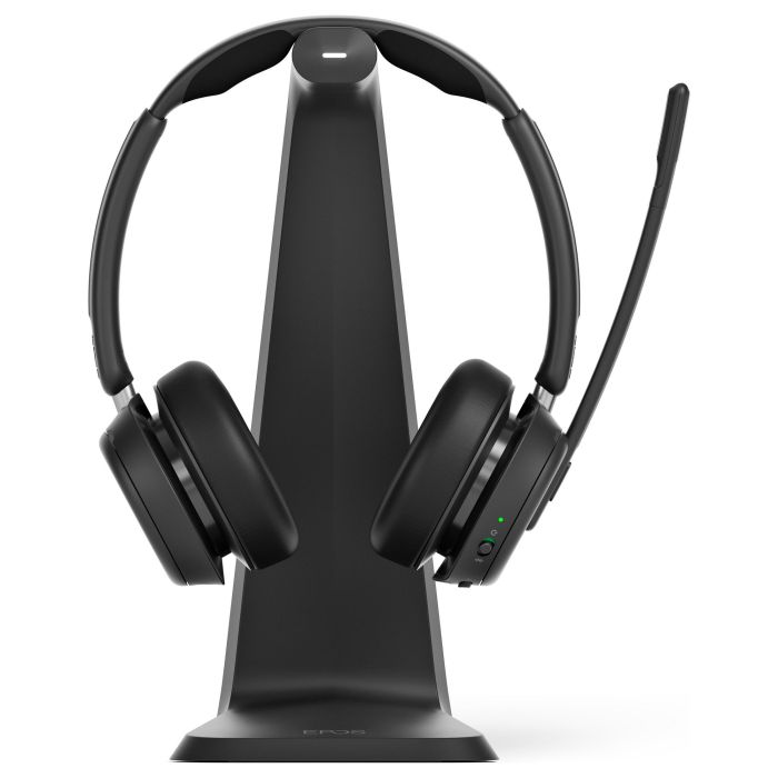 EPOS Impact 1061 Auriculares Bluetooth Inalámbricos para Oficina/Centro de Llamadas, Diadema, Binaural, Negro 1