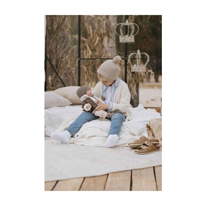 Muñecas Arias Muñeca Iria 45 cm Marron C/Mecanismo 14 Sonidos Magnetico Try Me