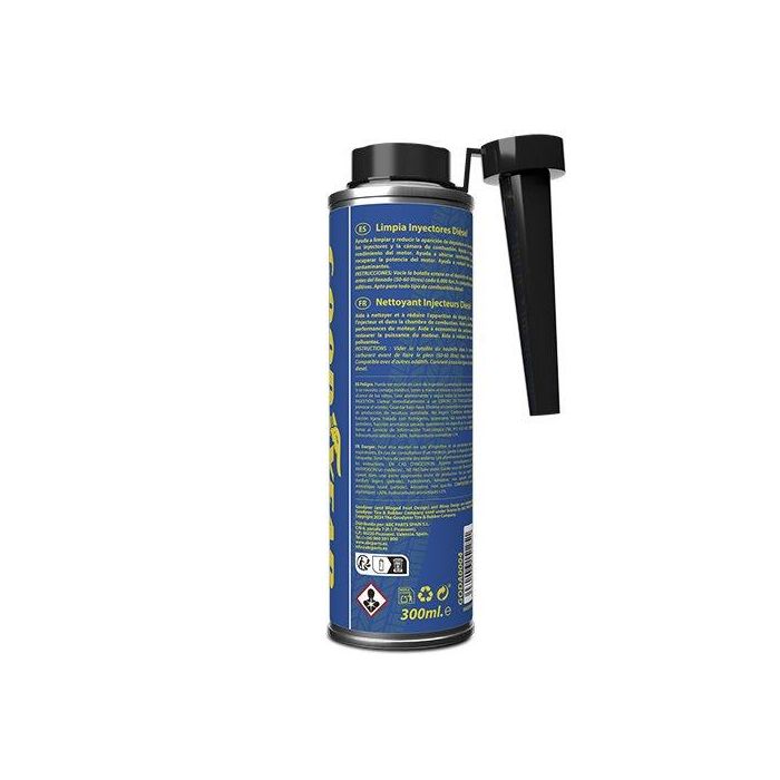 Goodyear GODA0004 Limpia Inyectores Diésel Pro Additives 300 ml. Limpia y mejora rendimiento, potencia y ahorro de combustible. 2 Goodyear GODA0004 Limpia Inyectores Diésel Pro Additives 300 ml. Limpia y mejora rendimiento, potencia y ahorro de combustible. 2
