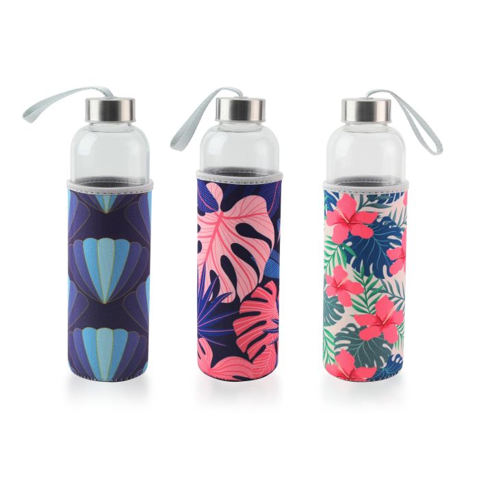 Botella de agua de vidrio 600 ml Bewinner - Inde (24 Unidades) 1 Botella de agua de vidrio 600 ml Bewinner - Inde (24 Unidades) 1