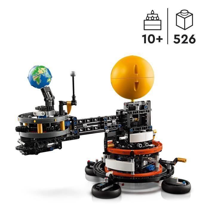 LEGO Technic 42179 Planeta Tierra y Luna en Órbita, Juguete, Tema del Sistema Solar 1 LEGO Technic 42179 Planeta Tierra y Luna en Órbita, Juguete, Tema del Sistema Solar 1