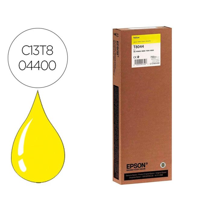 Ink-Jet Epson Gf Surecolor Serie Sc-P Amarillo Ultrachrome Hdx-Hd 700 mL