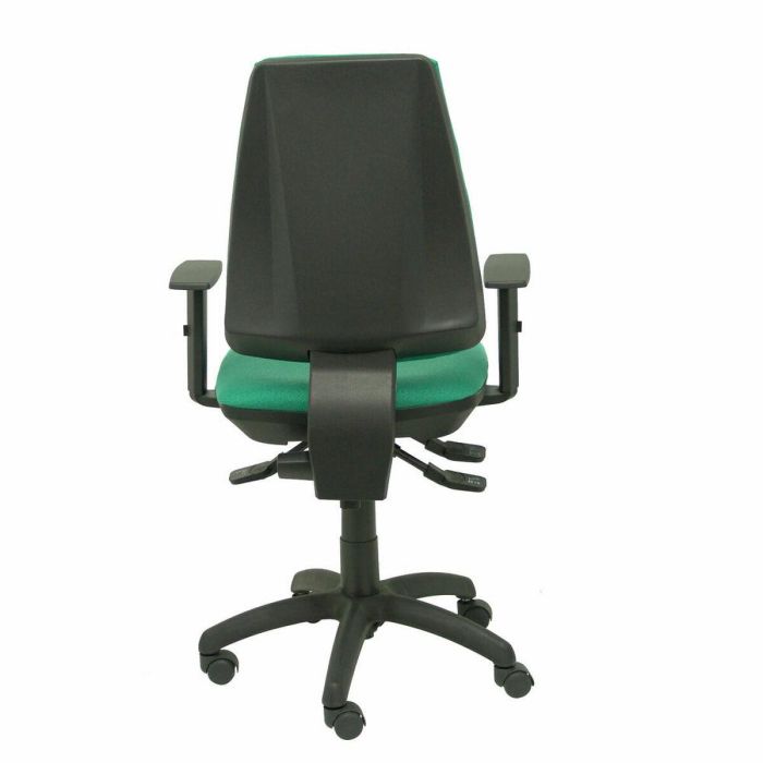 PIQUERAS Y CRESPO Silla Elche S bali verde esmeralda brazos regulables 1 PIQUERAS Y CRESPO Silla Elche S bali verde esmeralda brazos regulables 1