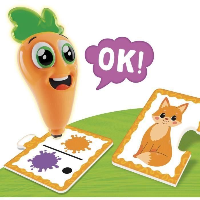 Bolígrafo parlante CAROTINA BABY - Aprende los colores, bolígrafo interactivo 2 Bolígrafo parlante CAROTINA BABY - Aprende los colores, bolígrafo interactivo 2