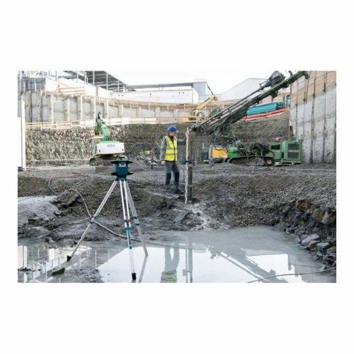 Bosch Professional 0601061V00 Láser Rotativo GRL 650 CHVG con Batería, Pilas, Célula, Cristales, Soportes, Placa y Estuche 1