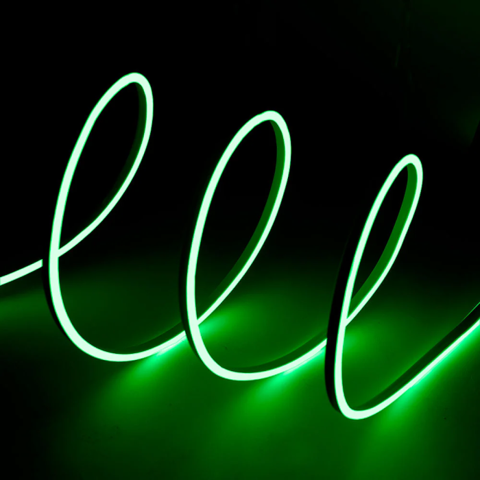 Tira LED Manguera "Neon Flex" 6W 4200K 220VAC 8x16mm Simple 120xSMD2835 6W/M x1M 40.000H HO-NSPVC8x16SOY220W 7