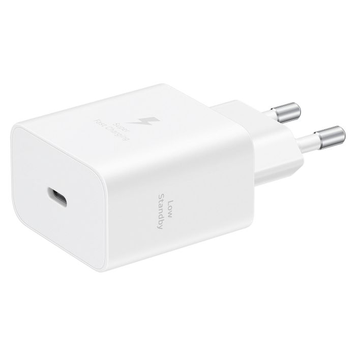 Samsung EP-T4511 Cargador Rápido 45W Super Fast Charging 2.0 USB-C Blanco 24