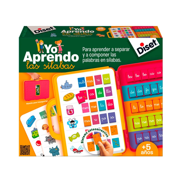 Diset R.63747 Yo Aprendo Las Sílabas Juego Educativo para Niños +5 Años 1