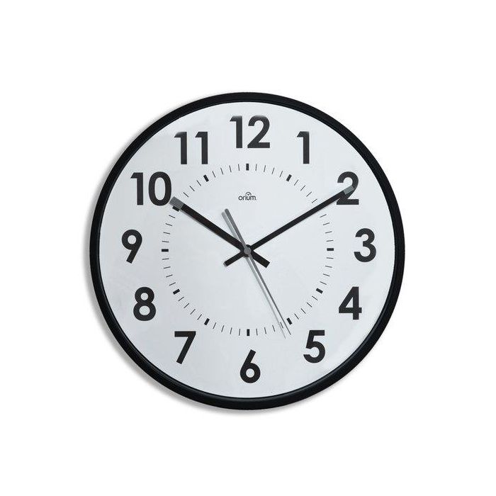 Reloj Pared Orium By Cep Analogico 11244 30 Cm Ø Negro