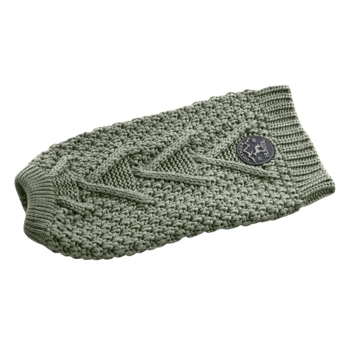 Hunter Jersey para Perro Malmö | Suave y Cálido | Diseño Trenzado | Talla 30 cm | Color Verde | Fibra Acrílica 4 Hunter Jersey para Perro Malmö | Suave y Cálido | Diseño Trenzado | Talla 30 cm | Color Verde | Fibra Acrílica 4