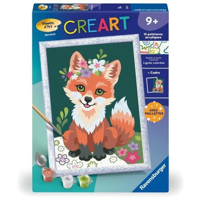 Ravensburger RAV00025841 CreArt Kids Zorro floral 18x24cm