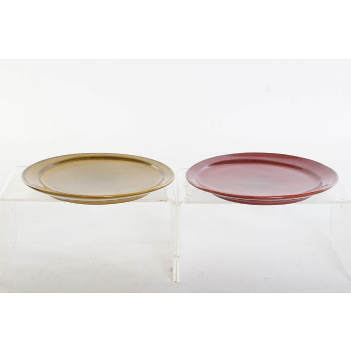 DKD Home Decor Plato Gres Esmaltado Colección Greature 5 Terracota Amarillo 21.4 cm Apto Microondas Lavavajillas (Pack 12) 3 DKD Home Decor Plato Gres Esmaltado Colección Greature 5 Terracota Amarillo 21.4 cm Apto Microondas Lavavajillas (Pack 12) 3