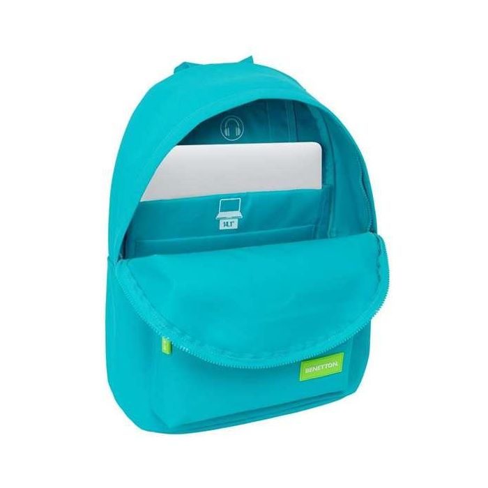 Safta Mochila para Portátil 14,1 pulgadas Benetton Spring 410x310x160 mm 2 Safta Mochila para Portátil 14,1 pulgadas Benetton Spring 410x310x160 mm 2