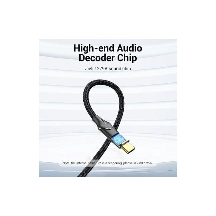 Cable Conversor Vention BGUHG/ 2x RCA Macho - USB Tipo-C Macho/ 1.5m/ Gris 1 Cable Conversor Vention BGUHG/ 2x RCA Macho - USB Tipo-C Macho/ 1.5m/ Gris 1