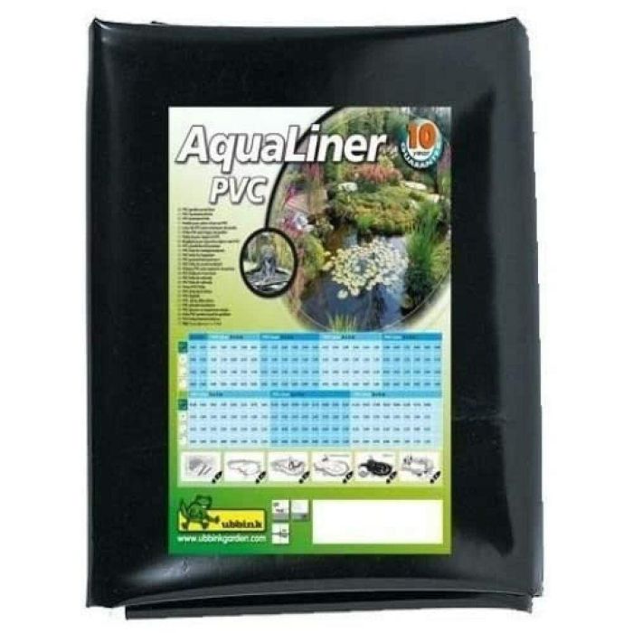 Ubbink Lona PVC Precortada 0.5mm 4x4m para Estanque de Jardín - Resistente UV, Heladas y Desgarros, 10 Años Garantía, Calidad Superior