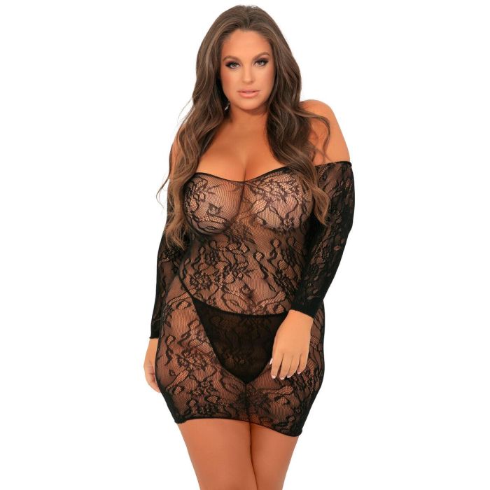 Vestido René Rofé Negro (XL/XXL) 0 Vestido René Rofé Negro (XL/XXL) 0