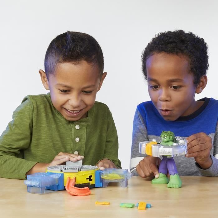 Play-Doh Hulk Aplasta Y Moldea Marvel F9826 Hasbro 2 Play-Doh Hulk Aplasta Y Moldea Marvel F9826 Hasbro 2