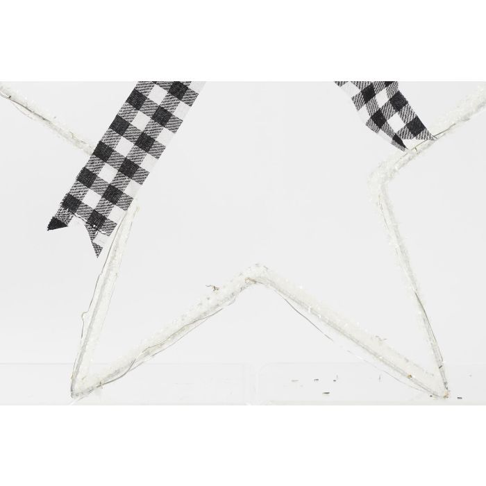 DKD Home Decor Decoración Luminosa Navidad Moderna Estrella LED Pilas AA Blanco Verde 40x40 cm (2 Unidades) 3 DKD Home Decor Decoración Luminosa Navidad Moderna Estrella LED Pilas AA Blanco Verde 40x40 cm (2 Unidades) 3