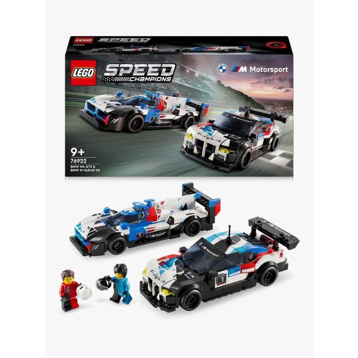 Lego Speed Champions 76922 BMW M4 GT3 y M Hybrid V8 - Set de Construcción para Niños +9 Años 2 Lego Speed Champions 76922 BMW M4 GT3 y M Hybrid V8 - Set de Construcción para Niños +9 Años 2