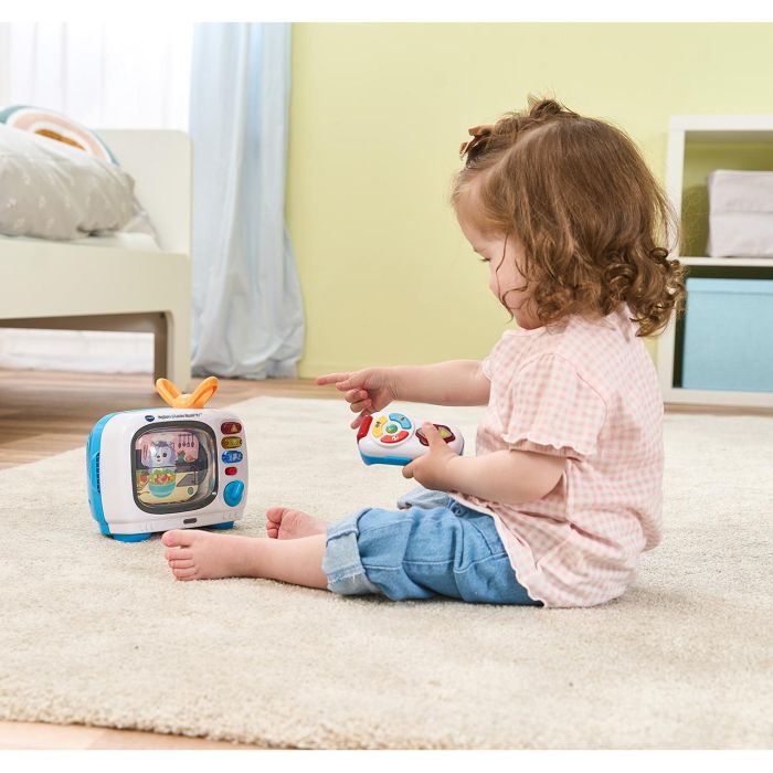 V-Tech 80-578722 Televisión de Juguete Interactiva Mi Tele Mágica con Canales, Juegos, Español/Inglés y Aprendizaje para +12 Meses 3