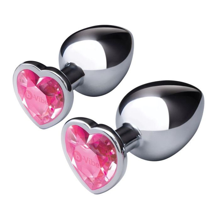 Plug Anal B-Vibe Plateado 16