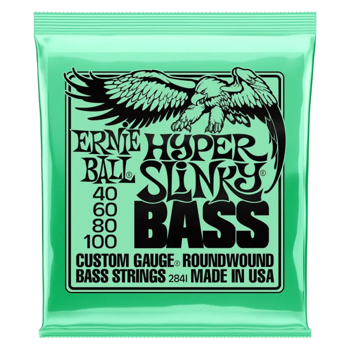ERNIEBALL Hyper Slinky Juego Cuerdas Bajo Eléctrico 40-100 0