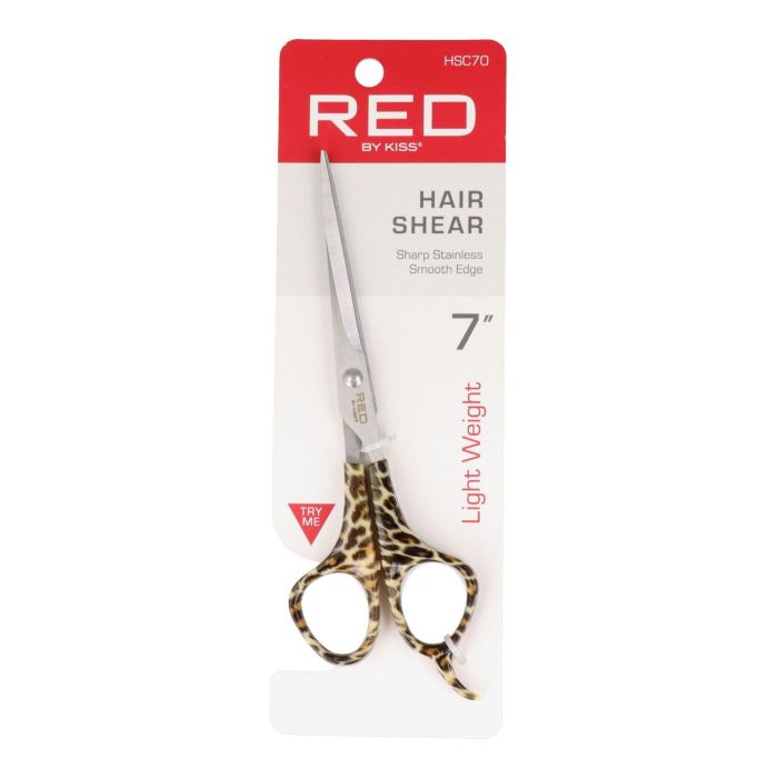 Red Kiss Tijeras Profesionales para Corte Recto 7" - Perfecto para cortes precisos