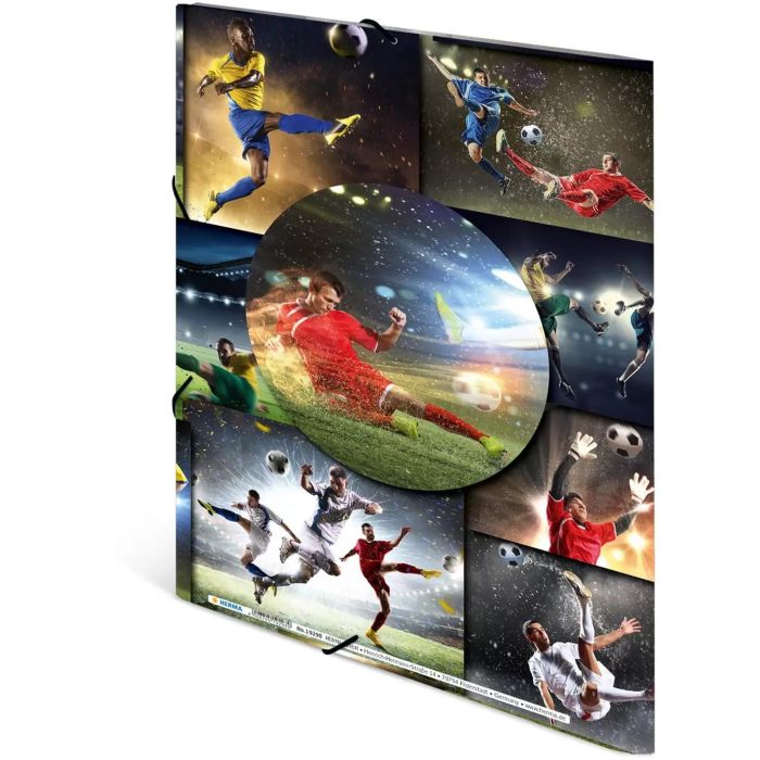 HERMA Sammelmappe A4 Fussball Pappe 2 HERMA Sammelmappe A4 Fussball Pappe 2