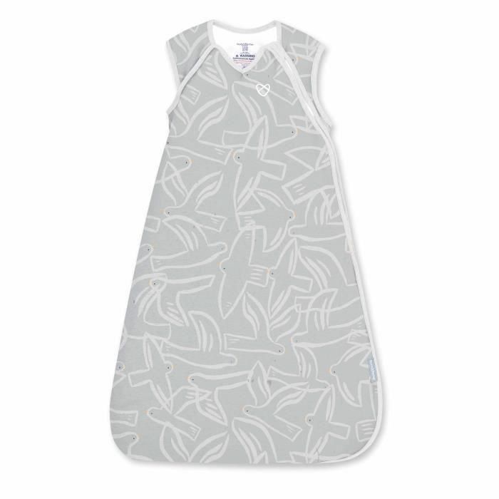 Saco de dormir INGENUITY, saco de dormir con diseño de pájaros, TOG 2.5, apto para niños de 3 a 18 meses, certificado Oeko-Tex
