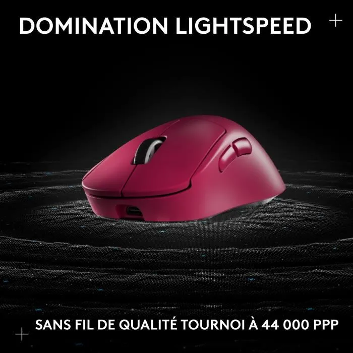 Logitech G Ratón Gaming Inalámbrico Pro X Superlight 2 DEX - Color Rosa - LOG1728176605427