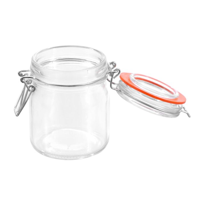 Tarro Hermético de Vidrio con Clip 150 ml - La Mediterranea (48 Unidades) 8 Tarro Hermético de Vidrio con Clip 150 ml - La Mediterranea (48 Unidades) 8