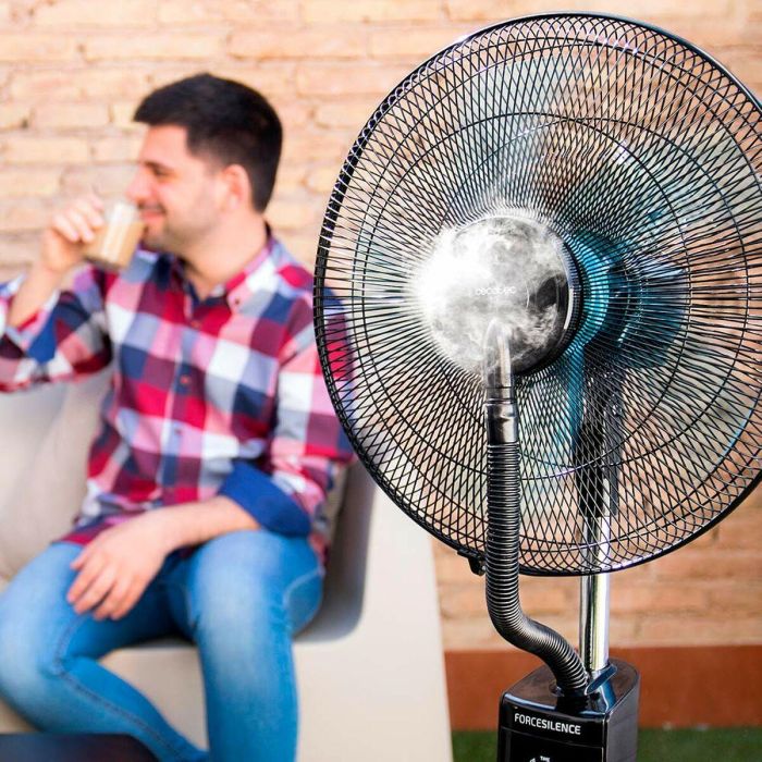 Ventilador Nebulizador Cecotec EnergySilence 590 FreshEssence Negro 90 W 2 Ventilador Nebulizador Cecotec EnergySilence 590 FreshEssence Negro 90 W 2