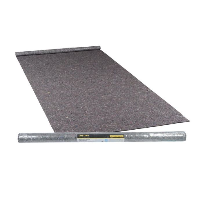 Lifetime Piso Vellón Absorbente Marrón 1 x 10 m 180 g/m para Protección de Superficies