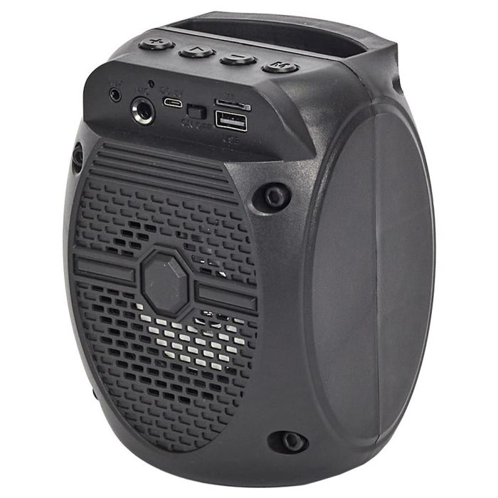 Be Mix Altavoz Con Micrófono Karaoke 5W Bluetooth, Luminoso con Cambio de Color, Lector Micro SD y USB 1 Be Mix Altavoz Con Micrófono Karaoke 5W Bluetooth, Luminoso con Cambio de Color, Lector Micro SD y USB 1