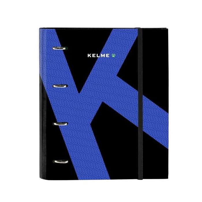 Carpeta de anillas Kelme Royal Negro 27 x 32 x 3.5 cm 0 Carpeta de anillas Kelme Royal Negro 27 x 32 x 3.5 cm 0